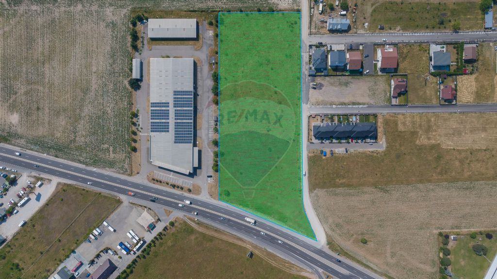 Teren comercial/industrial zona Metro, DN1 Brasov Ghimbav