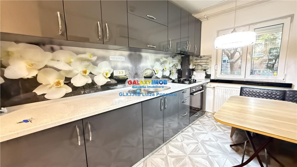 Apartament 3 camere RAHOVA-DUMBRAVA NOUA parter cu balcon