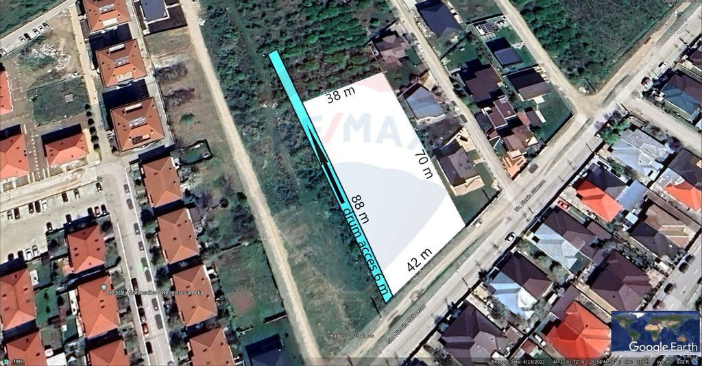 Teren Mogosoaia,3059 mp, dubla deschidere,Strada Nichita ...