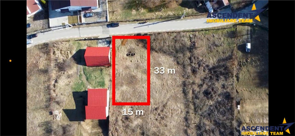 FILM! Teren intravilan, construibil in Valea Iubirii pe 500