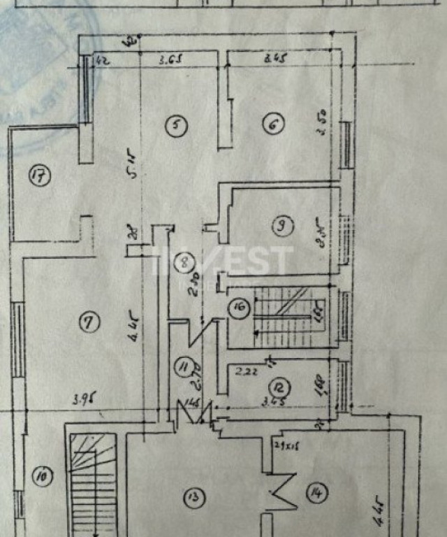 CENTRU- apartament 5 camere etajul 1