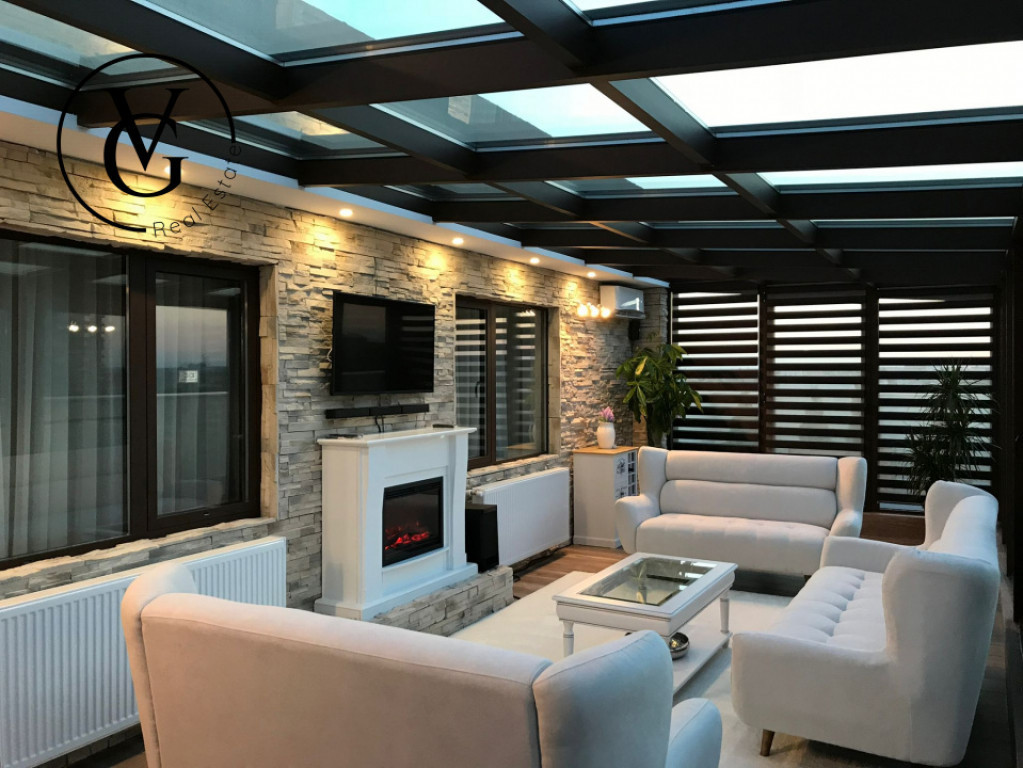 Penthouse cu vedere panoramică - terasă generoasă - zona