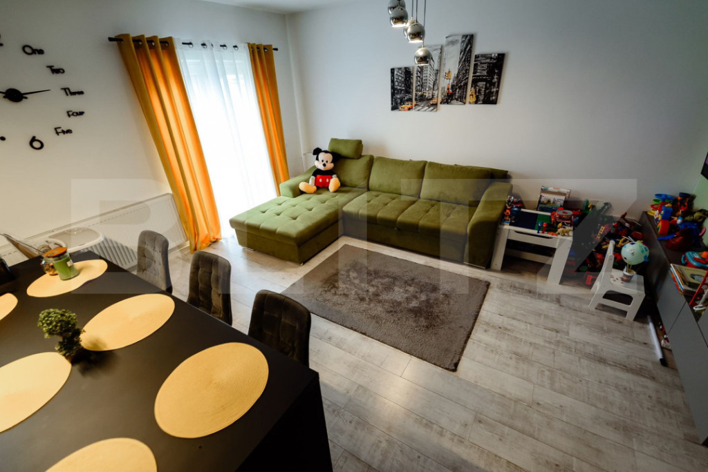 Apartament tip duplex cu 2 camere – mobilat & utilat – U