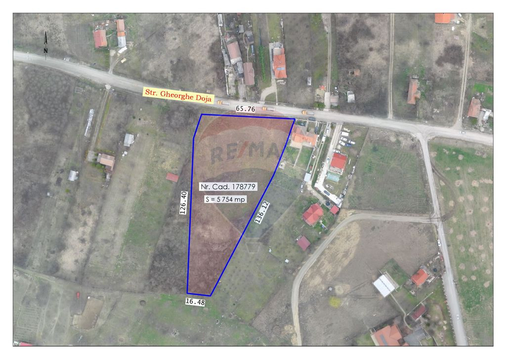 Teren 5754 mp în Oradea, intravilan, utilități la limi...