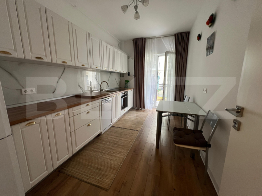 Apartament de inchiriat, cu 1 camera 36 mp + gradina, zona S