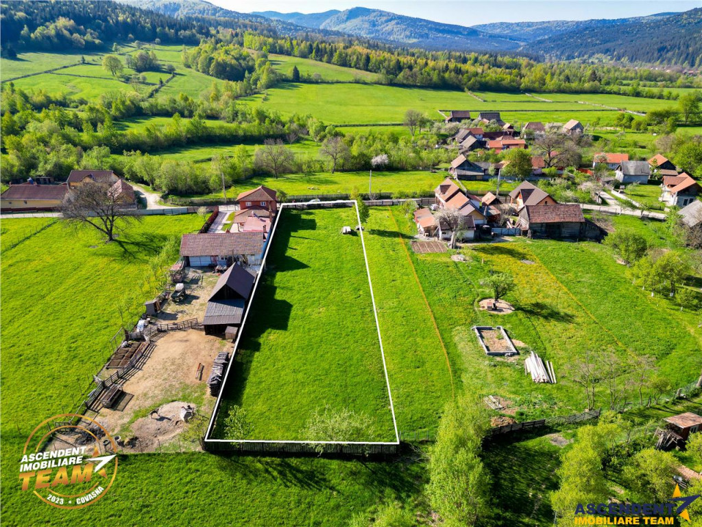 FILM! Construieste-ti visul in Zagon - teren intravilan de 1