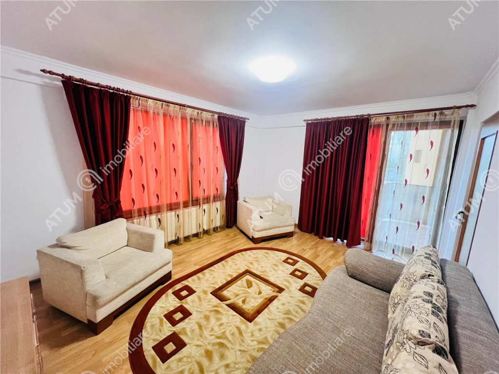 Apartament 2 camere si balcon la etajul 1 zona Rahovei Sibiu
