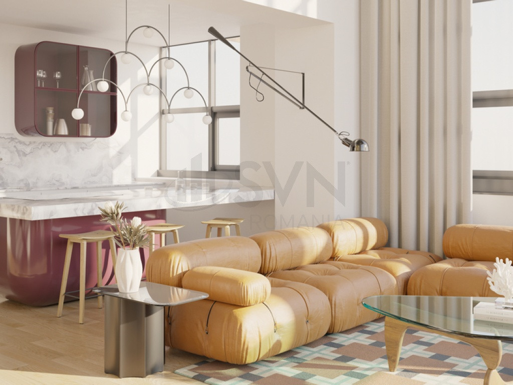 Apartament tip loft I 4 camere I Design eclectic I Floreasca