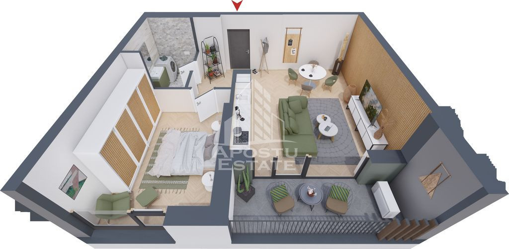 Apartament cu 2 camere, finalizare 2026, zona Torontalului