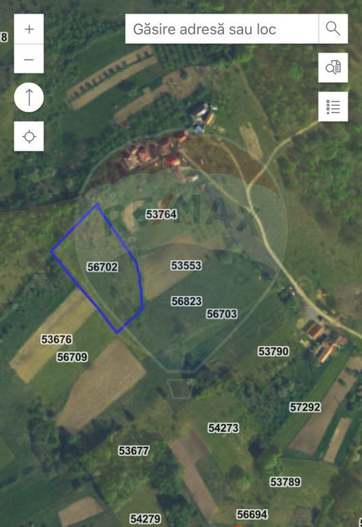 Teren 5,862mp Bratca / Drumul principala