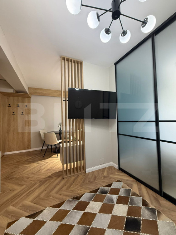 Apartament mobilat si utilat, etaj intermediar, parcare subt