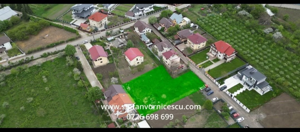 Teren Liber INTRAVILAN bine pozitionat Toate utilitatile