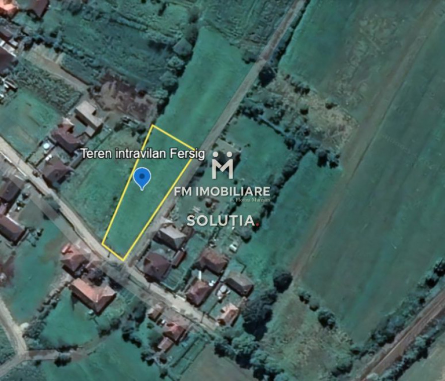 Teren intravilan de vânzare – Fersig, comuna Satulung ...