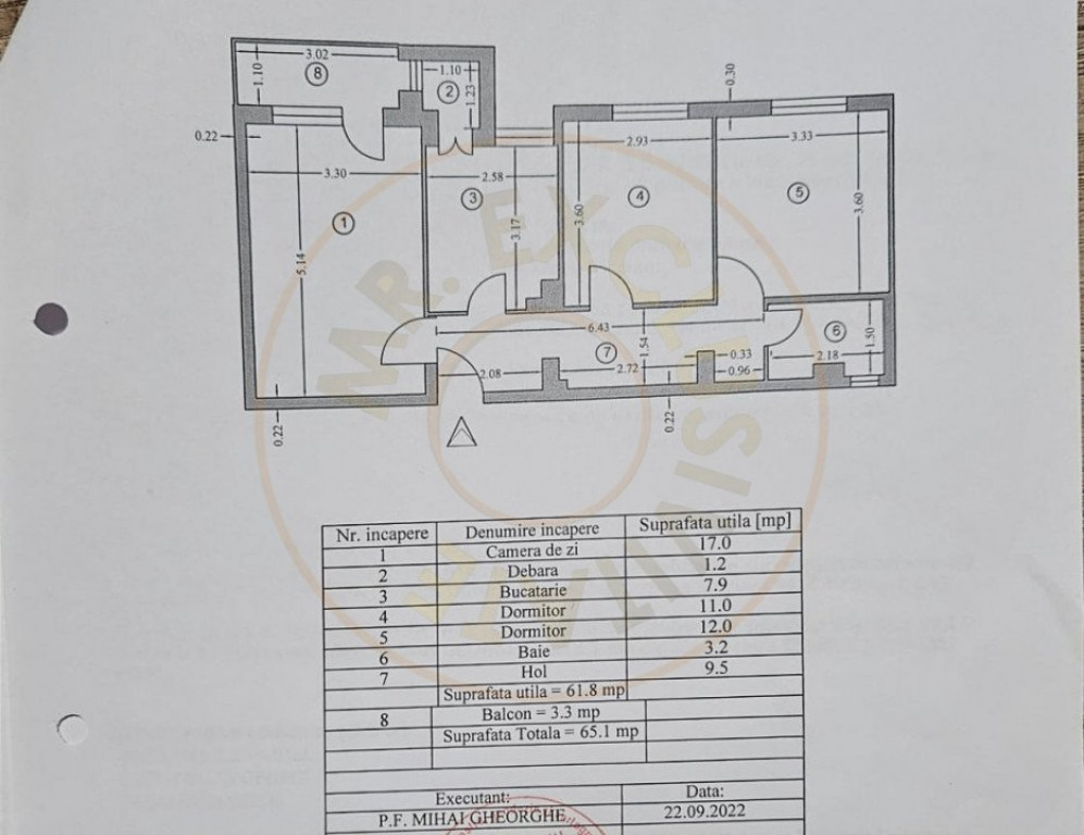 Apartament 3 Camere Ultracentral Pitești - cel mai mic pret