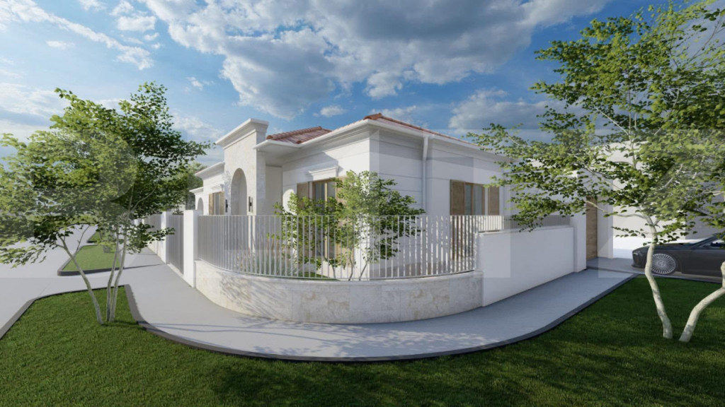 Casa individuala, 4 camere, terasa 22 mpu, curte 300 mp, Lug