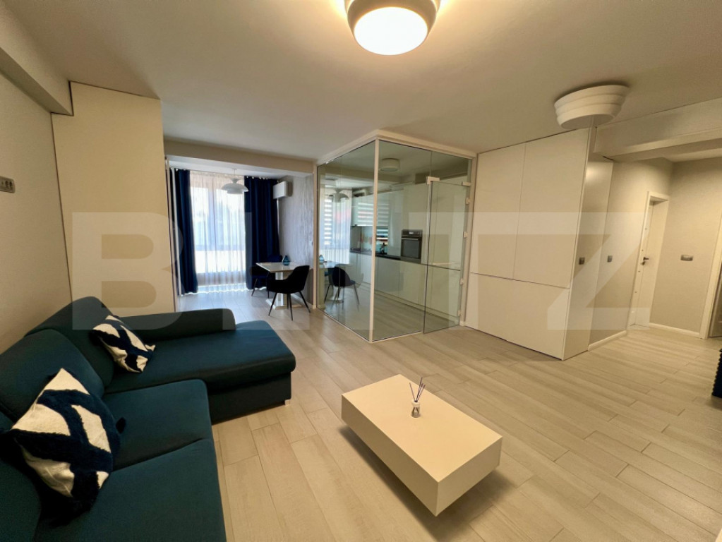 Apartament de lux, 2 camere decomandat, 64mp, Happy Residenc