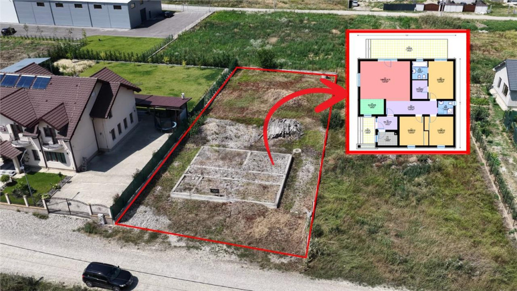 RECO Teren intravilan in Osorhei 1000mp