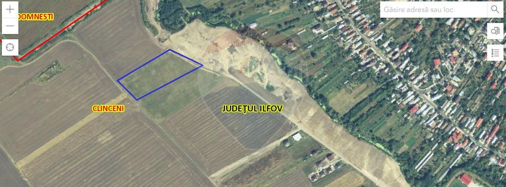 Teren 12,664mp Clinceni / Strada TARLA 36, PARCELA 200/36