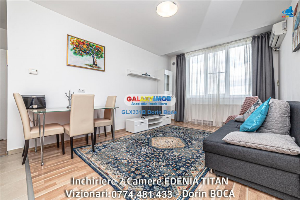 Apartament 2 camere TITAN (Edenia Titan) - Bloc nou