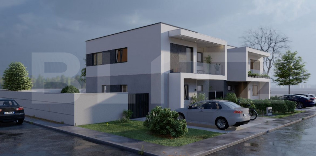 Casa individuala, 100 mp, teren 300 mp, Sacalaz!