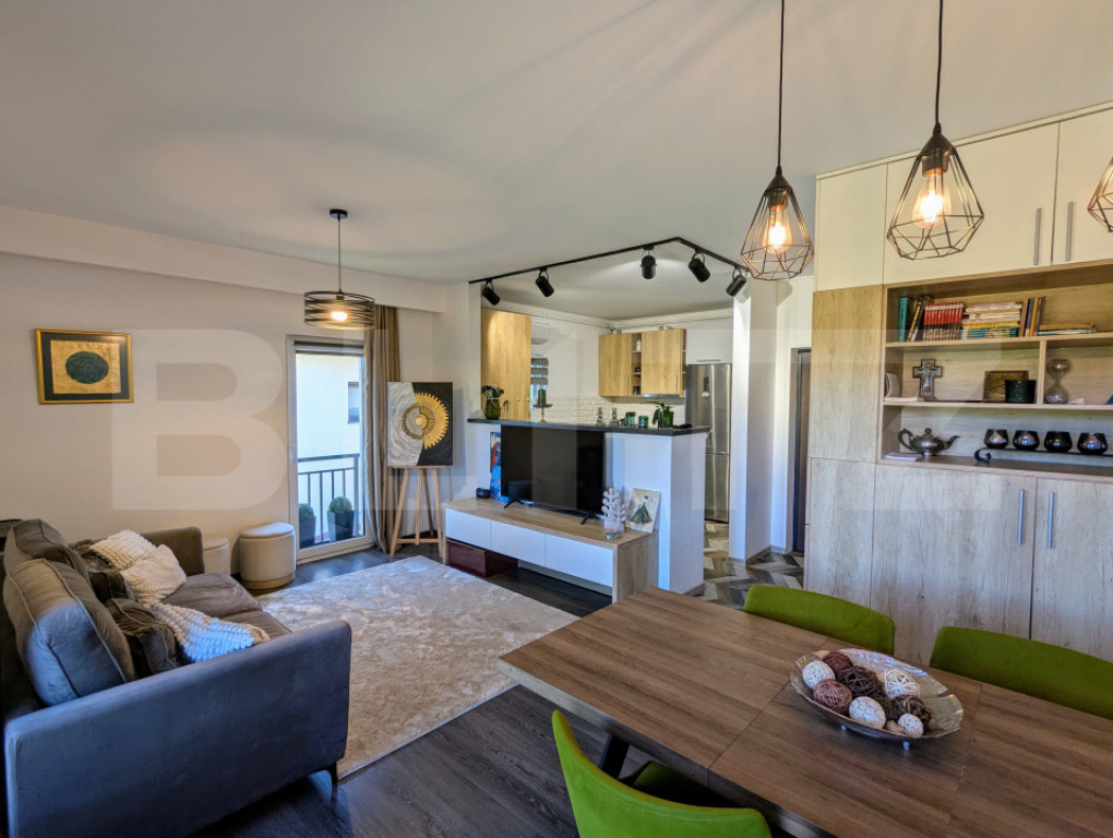 Apartament premium cu 2 camere, 56 mp, intr-o vila, loc de p