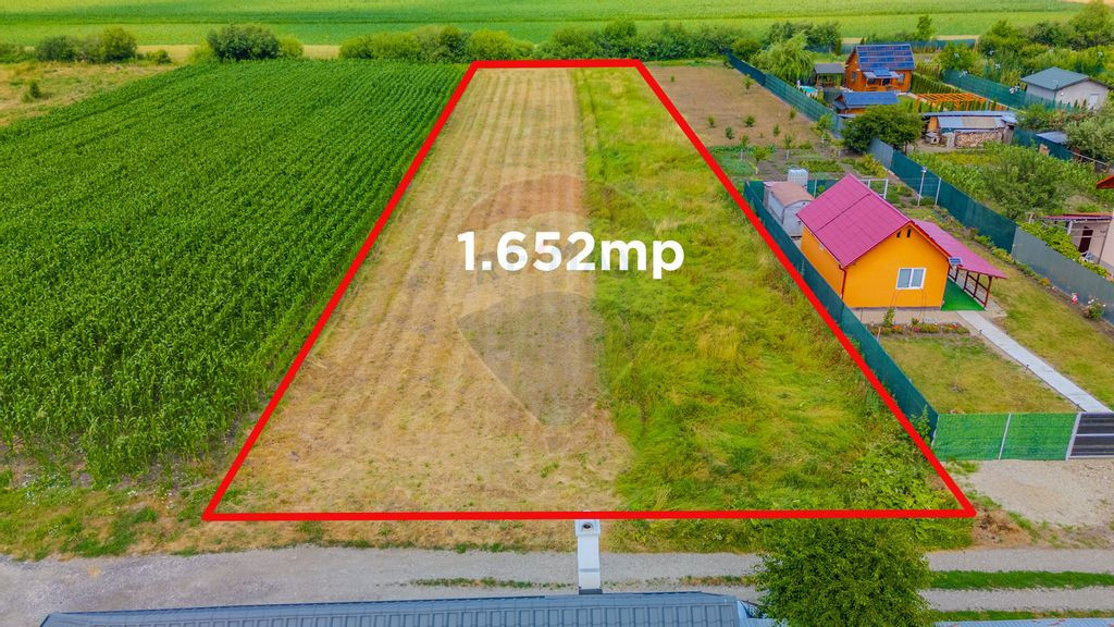 COMISION 0% | Teren intravilan | Bod, strada Avram Iancu