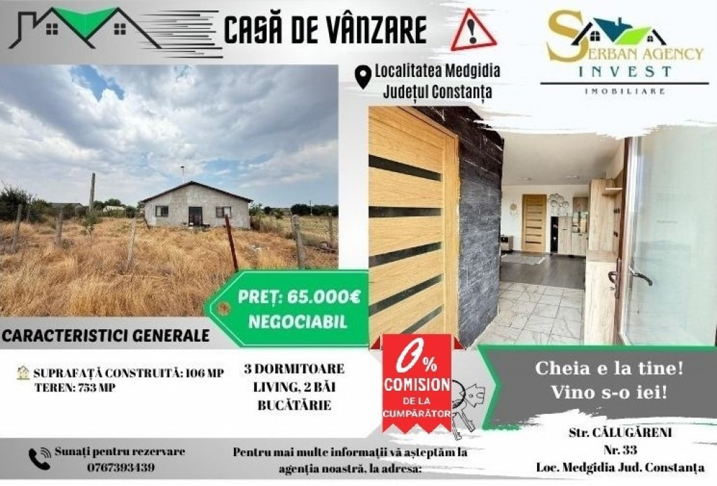 Casă de vânzare în Valea Dacilor