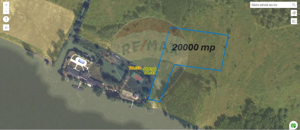 Teren 20,000mp Tulcea / Delta Dunarii
