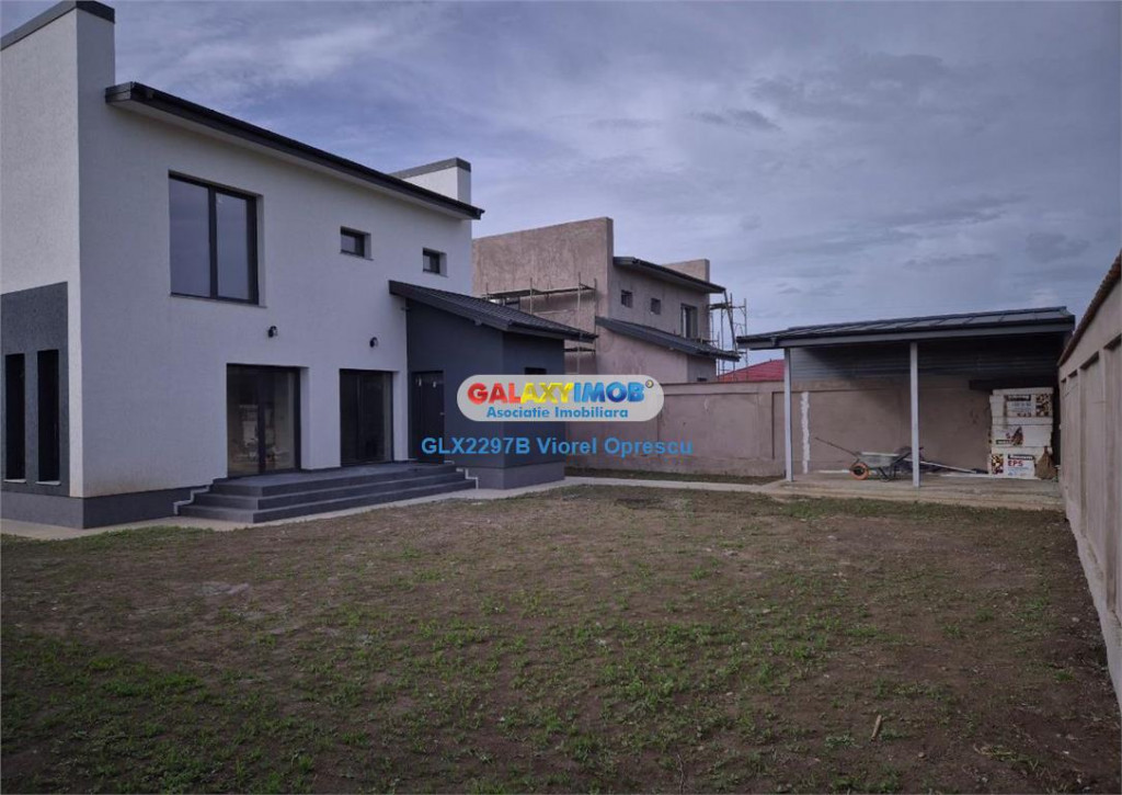 Casa 4 camere, 3 bai, teren 500 mp, Frumusani