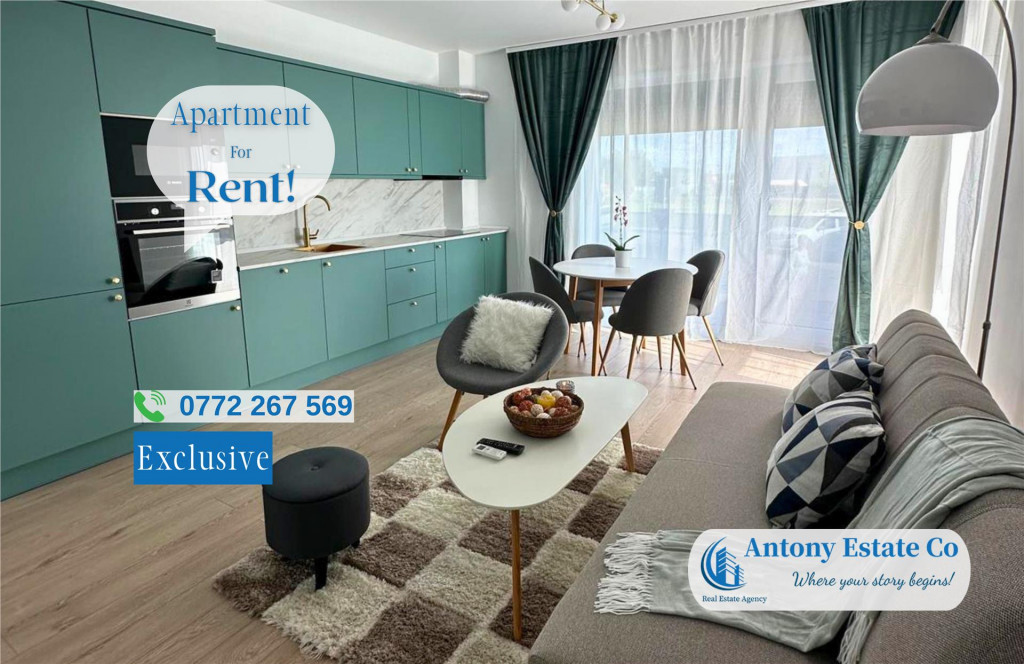 Apartament de inchiriat, NOU, 3 Camere, Openspace, Prima Are