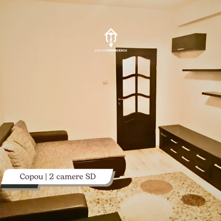 De închiriat | apartament 2 camere SD, Copou
