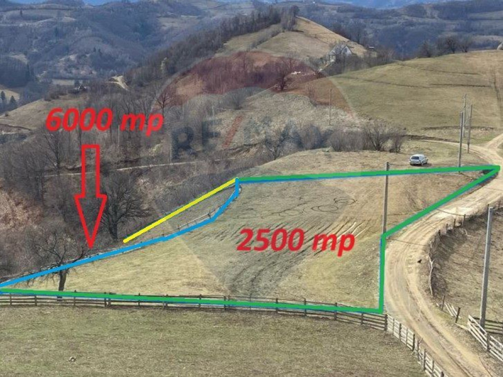 Teren de vanzare 8,441mp Holbav / Strada Dealul Cetățelii
