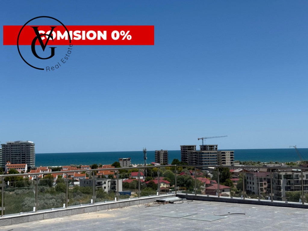 Penthouse - Vedere catre lac si mare - Terasa 250 mp -Mamaia