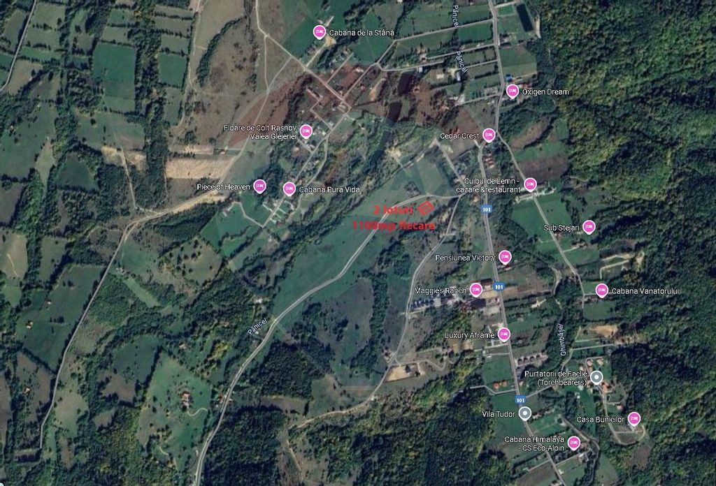 Teren extravilan Rasnov , Glajerie-Str Poiana velicanului...