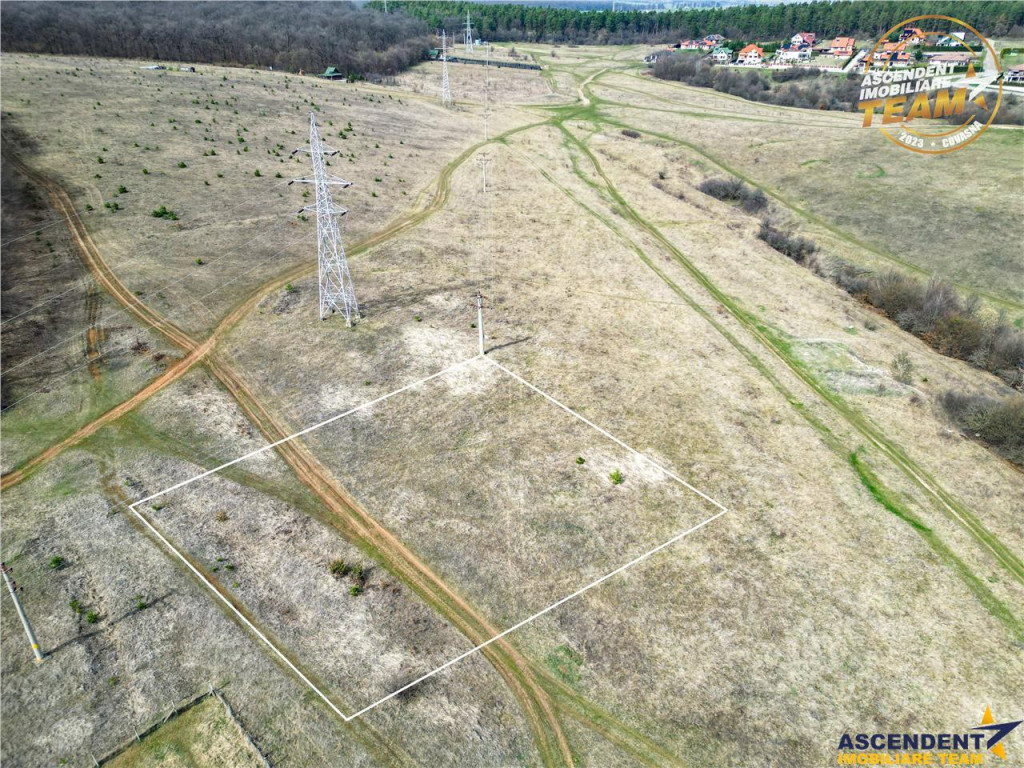 2.000mp teren, investitional, in vecinatatea padurii, Simeri