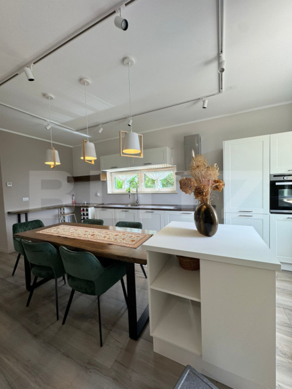 Casa individuala cu 4 camere, 515 mp teren, curte amenajata,