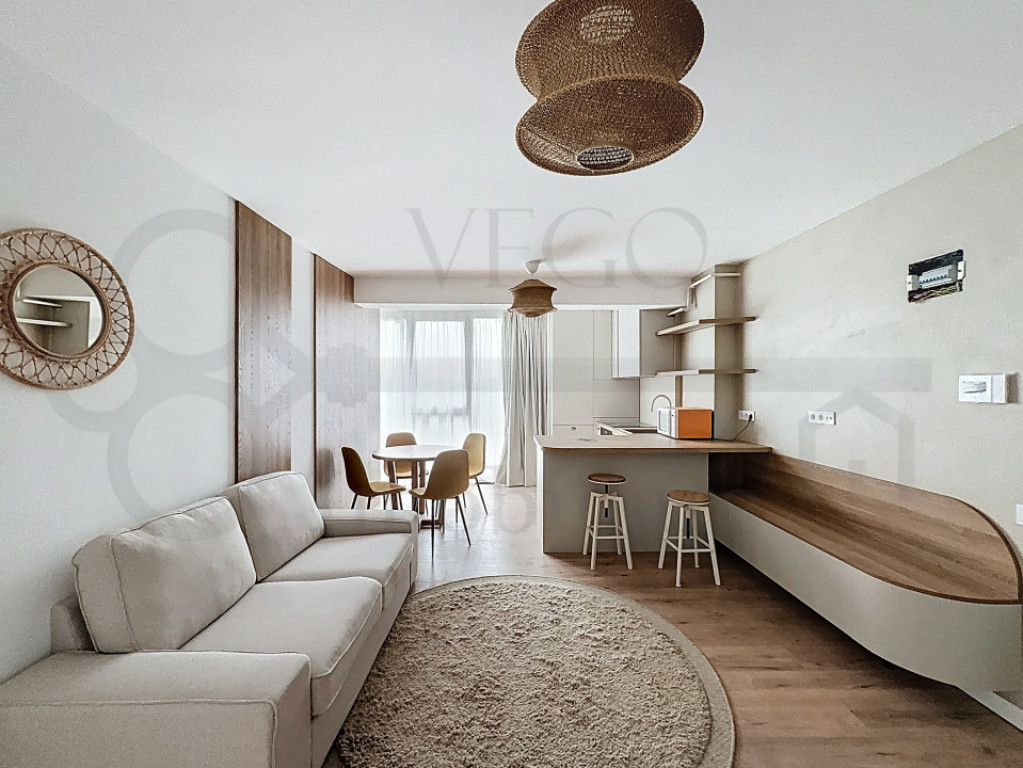 3 camere, 66 mp, garaj subteran, 2 balcoane, aproape de Iuli