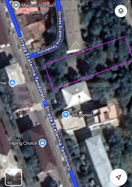 Teren intravilan - str.Ecaterina Teodoriu - 5448 mp, cu auto