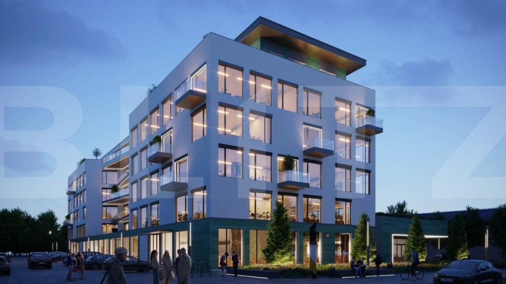 Spatiu de birouri ,1348 mp, terasa 990 mp, clasa A++, zona V