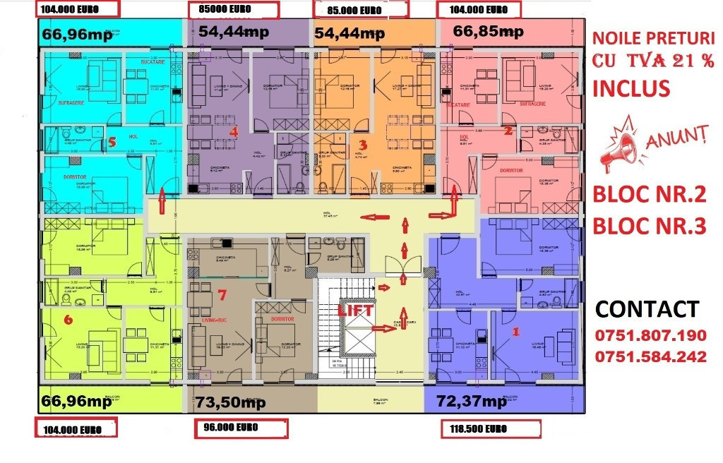 APARTAMENT IN BLOC NOU -DOBROGEA -TOWERS