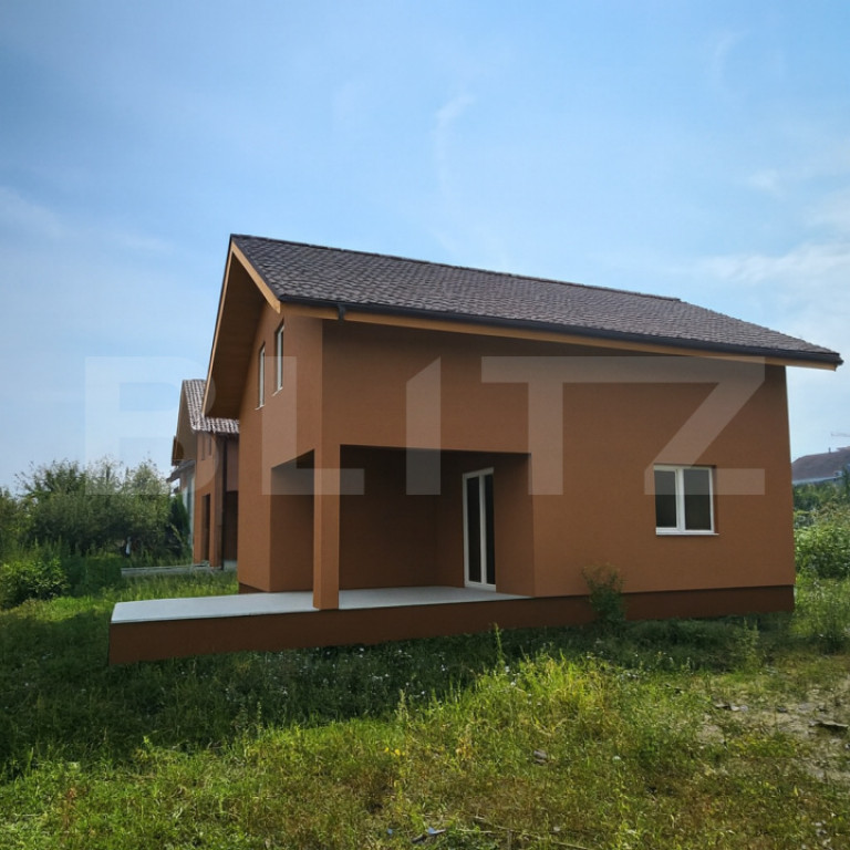 Casa individuala la rosu, 4 camere, 123 mp utili,345 mp tere