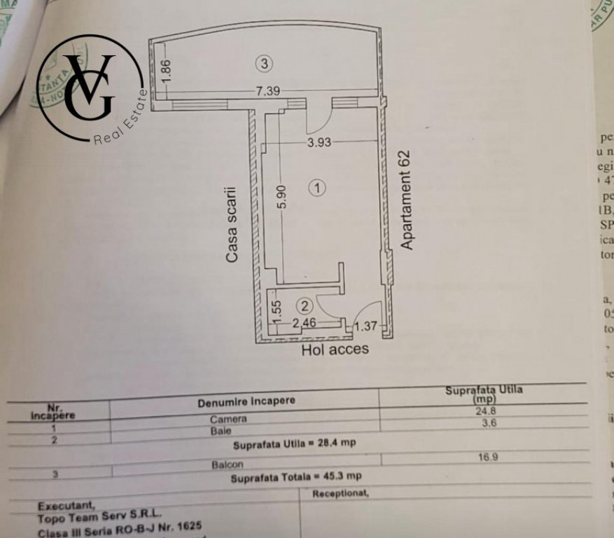 Studio - Casa Del Mar - Mamaia - vedere către lac și mare