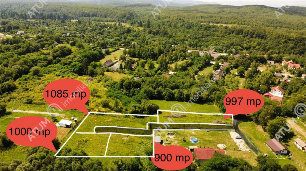 Teren intravilan de 1900 mp in Avrig zona Valea Avrigului