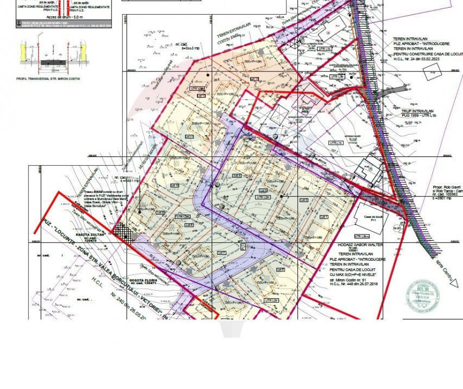 DE VÂNZARE – Teren intravilan, Baia Mare, zona Miron C...