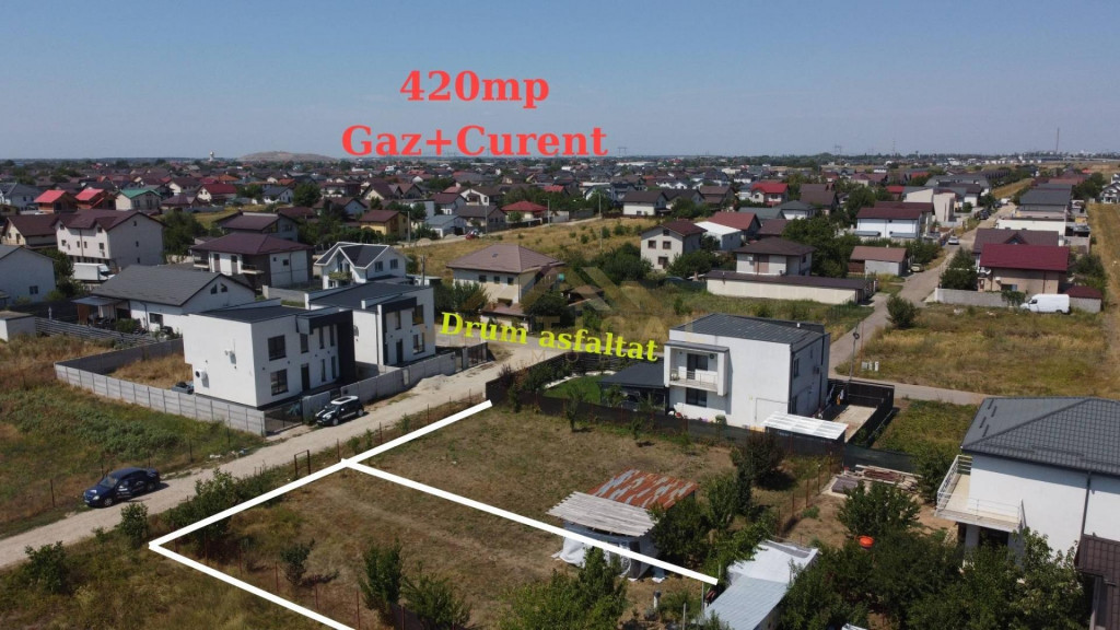 DISCOUNT 4200€ / Teren intravilan 420mp / Berceni