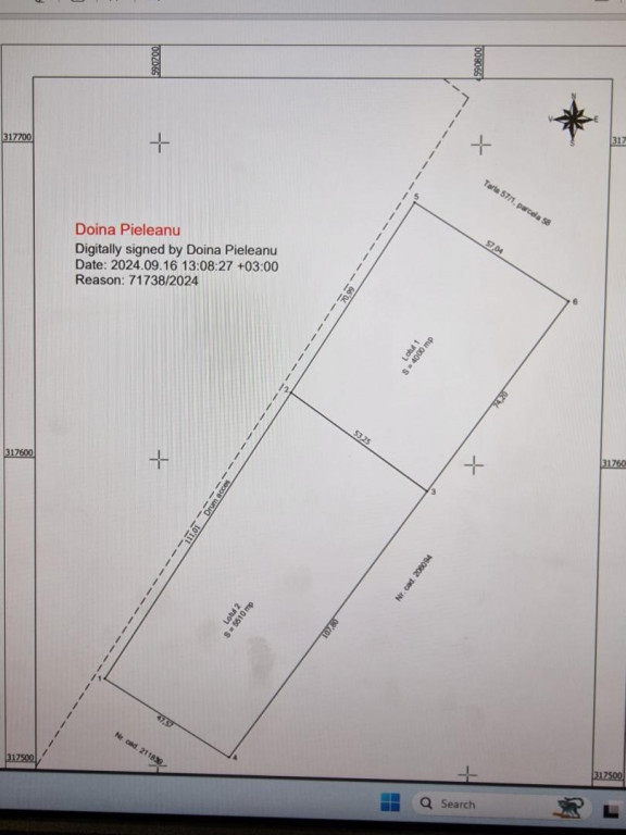 Teren de 5.510 mp în sector 4