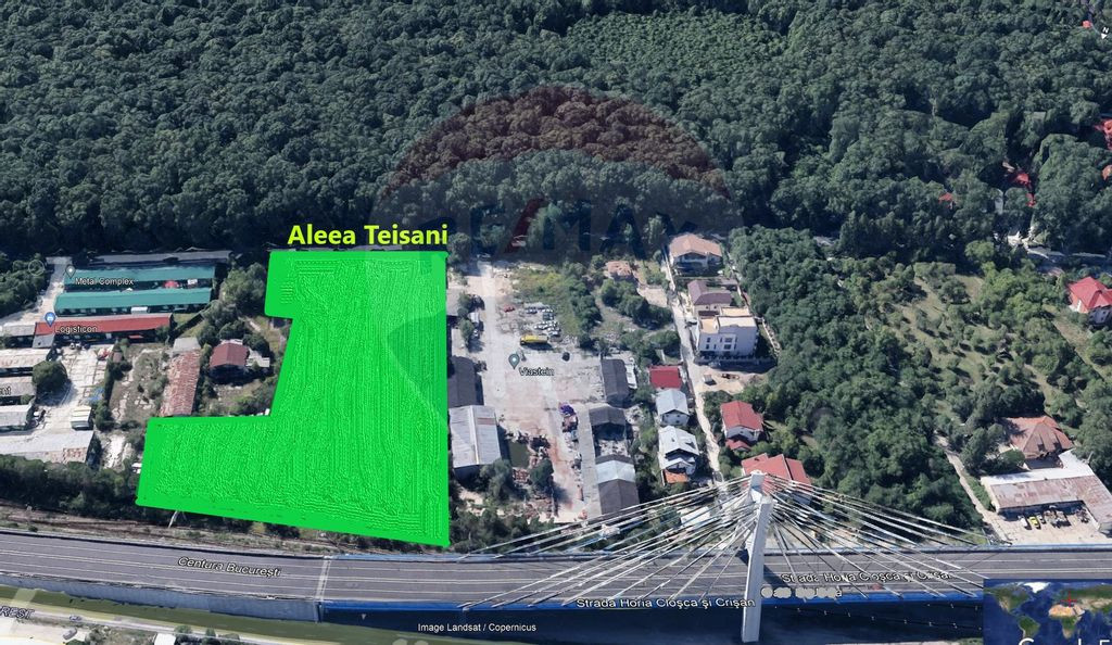 Teren investitie, 9690 mp, Aleea Teisani,sector 1