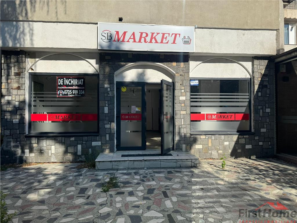 Sp comercial stradal, 100 mp, Cuza Voda 61, comision 0 %