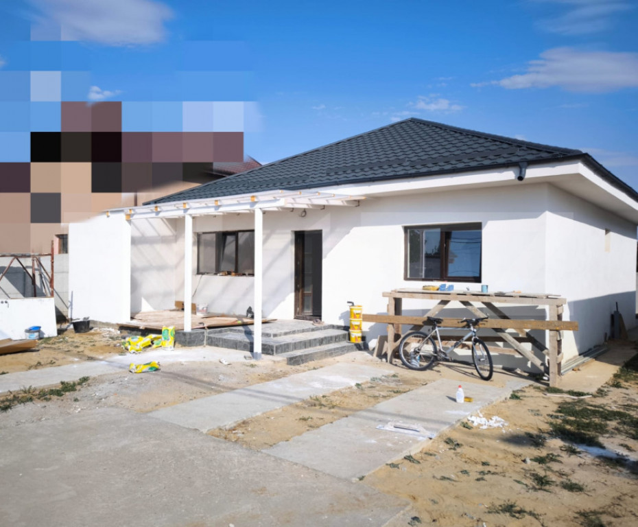 Casa parter la cheie 96 mp utili, 4 camere si 300 mp teren,