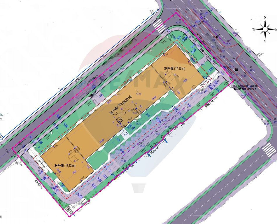 Teren Autorizatie Construire 92 apartamente
